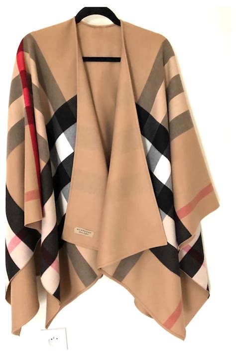 cape burberry occasion|burberry poncho shawl pockets.